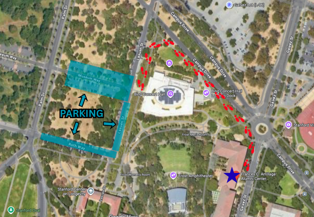 COCG Parking Map